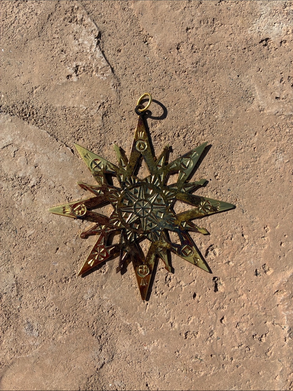 1974 Metropolitan Museum of Art Star Ornament